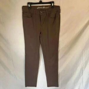 Brown eddie bauer skinny jeans